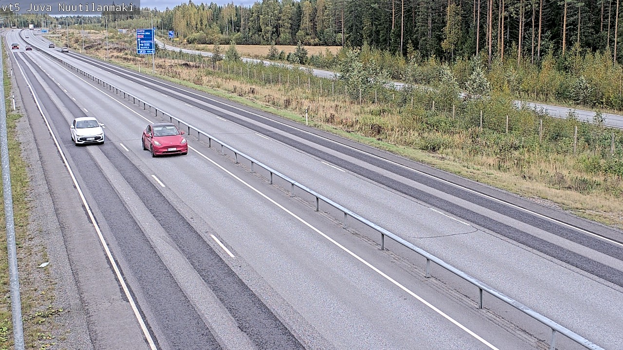 Kelikamerat Kuva Tie 5 Juva, Nuutilanmäki, Juva, Etelä-Savo