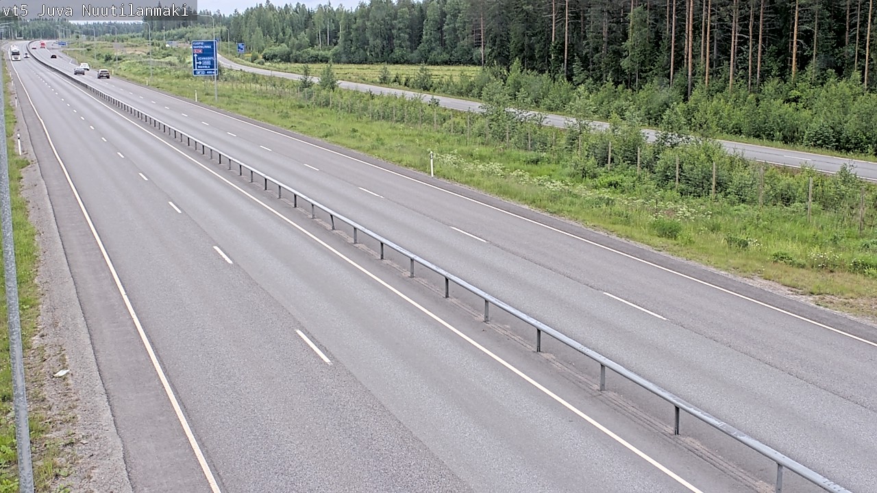 Kelikamerat Kuva Tie 5 Juva, Nuutilanmäki, Juva, Etelä-Savo