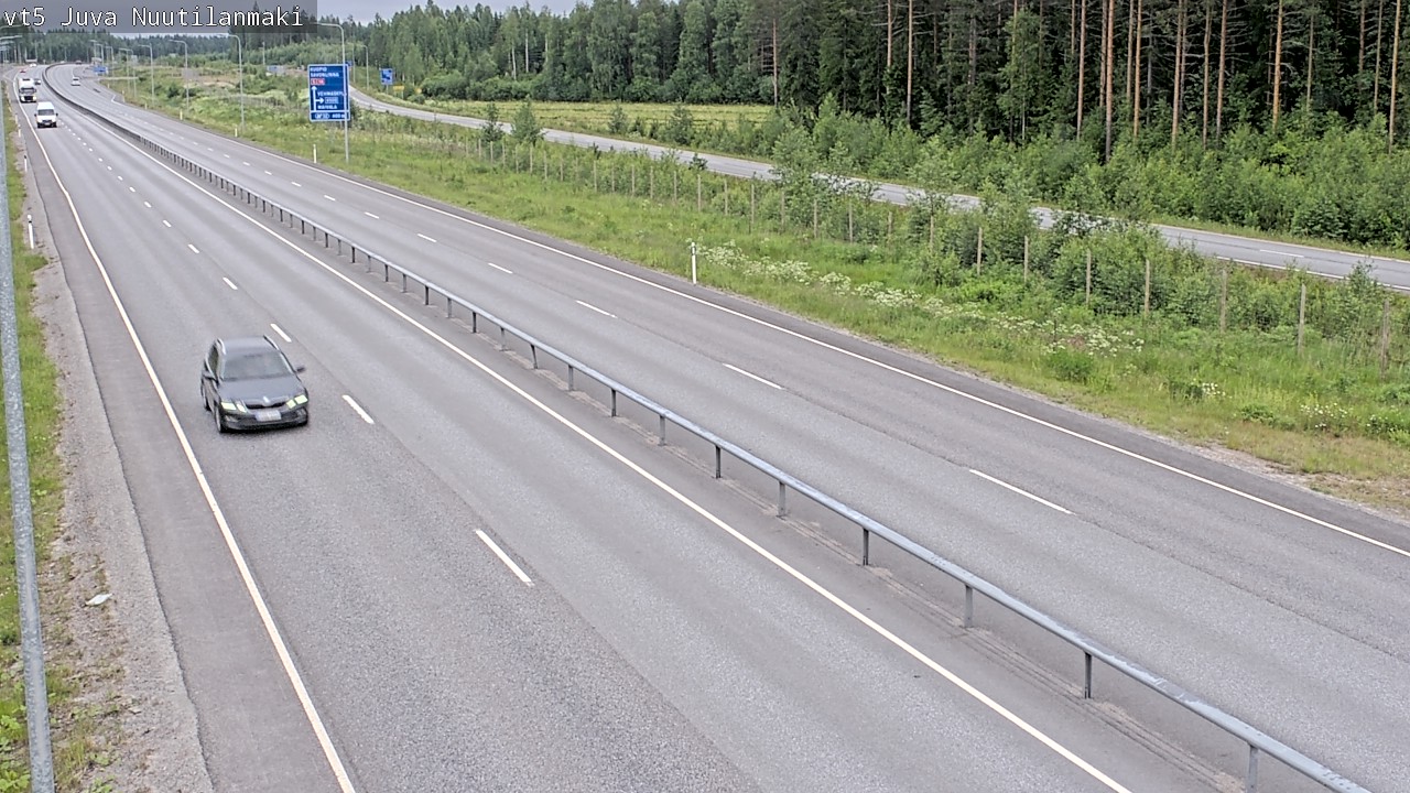 Kelikamerat Kuva Tie 5 Juva, Nuutilanmäki, Juva, Etelä-Savo