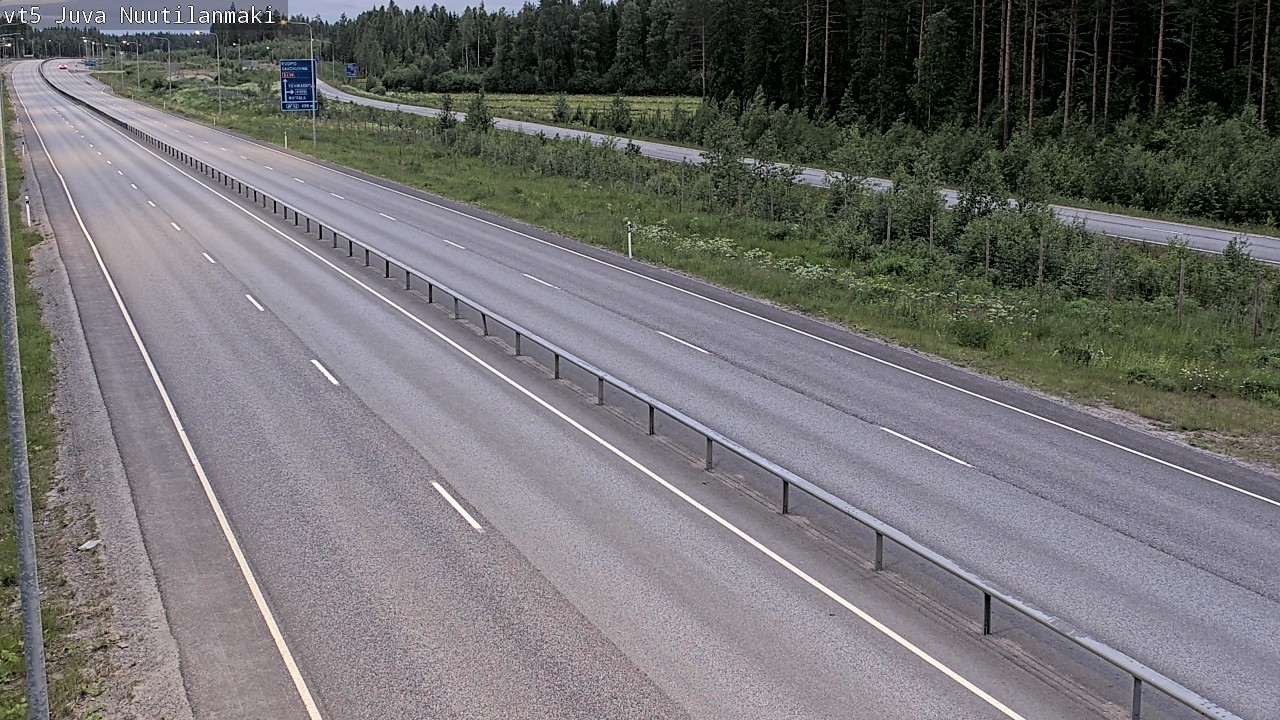 Kelikamerat Kuva Tie 5 Juva, Nuutilanmäki, Juva, Etelä-Savo