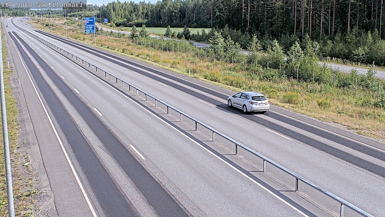 Kelikamerat Kuva Tie 5 Juva, Nuutilanmäki, Juva, Etelä-Savo