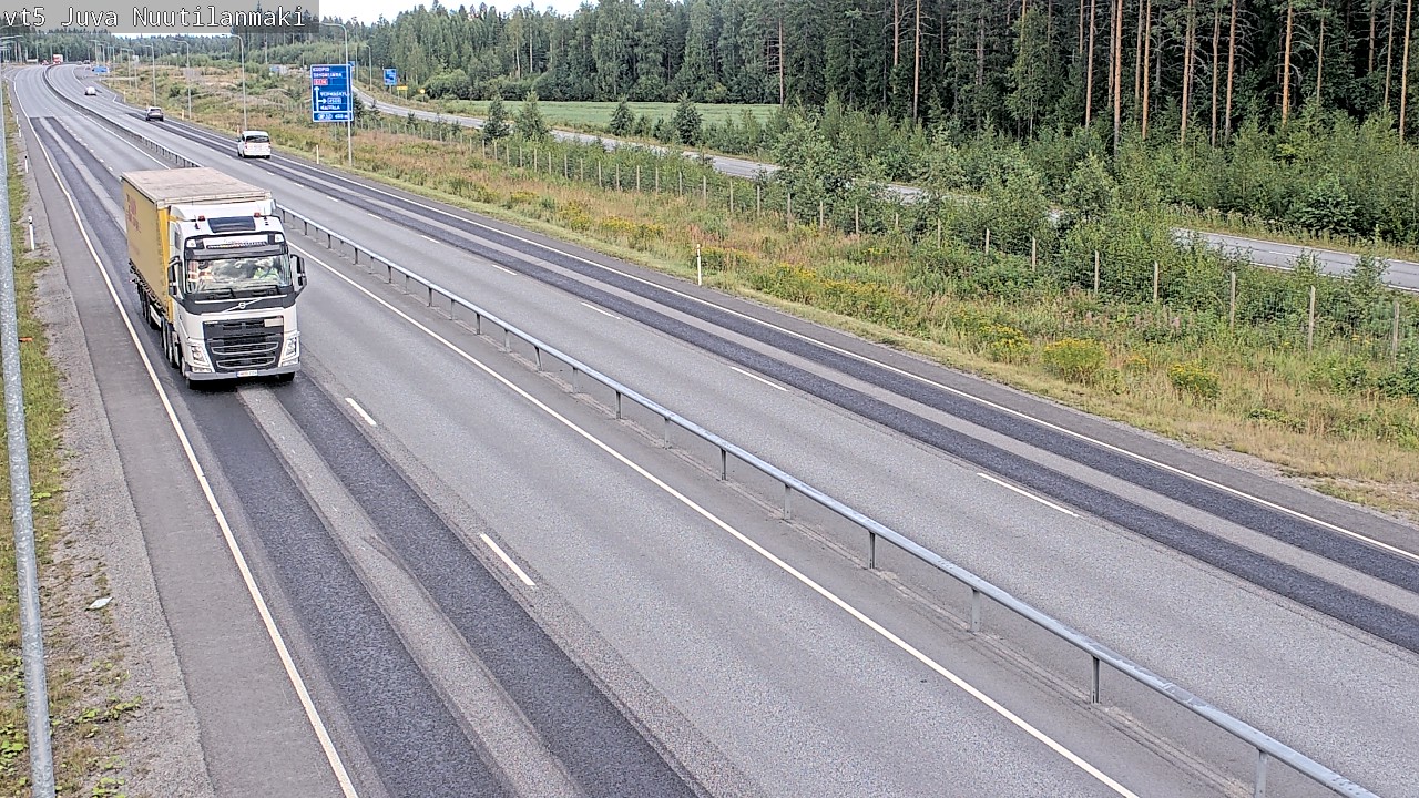Kelikamerat Kuva Tie 5 Juva, Nuutilanmäki, Juva, Etelä-Savo