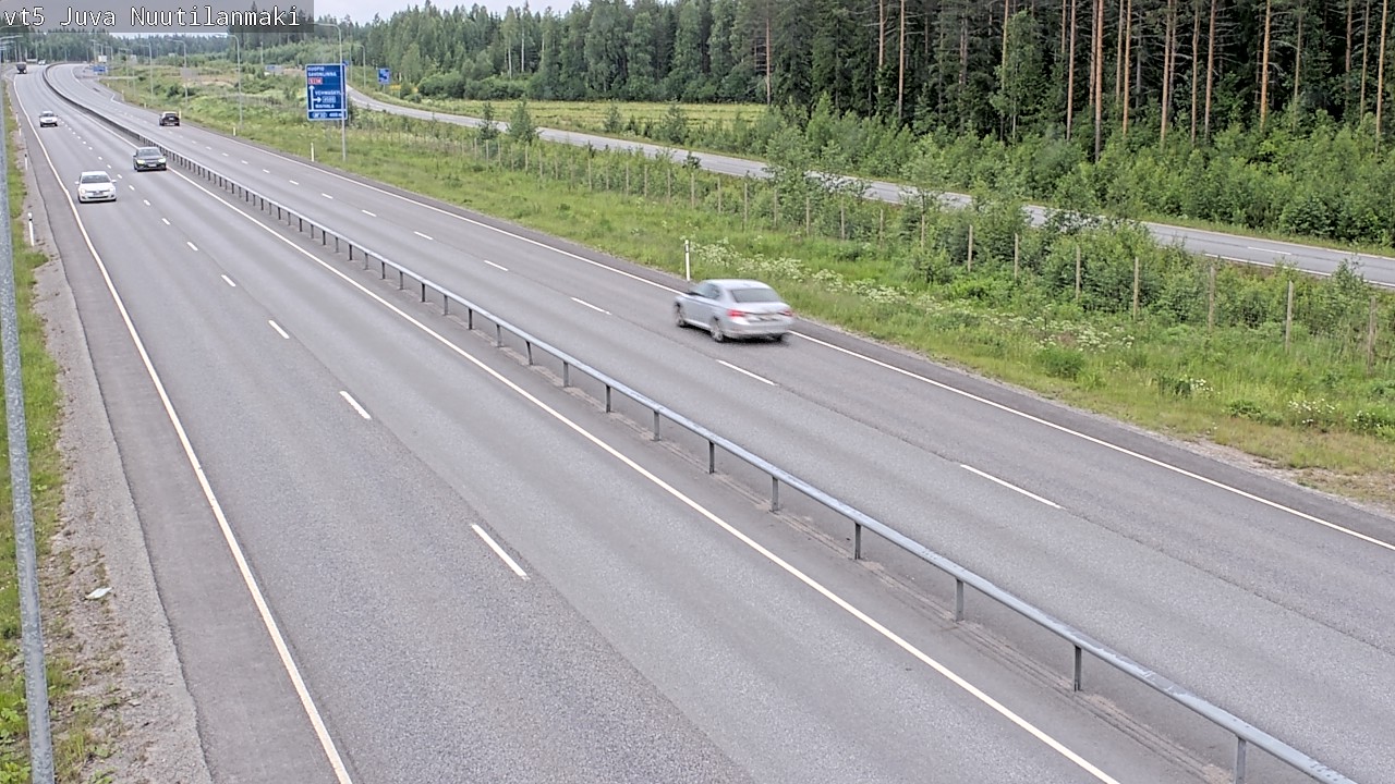 Kelikamerat Kuva Tie 5 Juva, Nuutilanmäki, Juva, Etelä-Savo