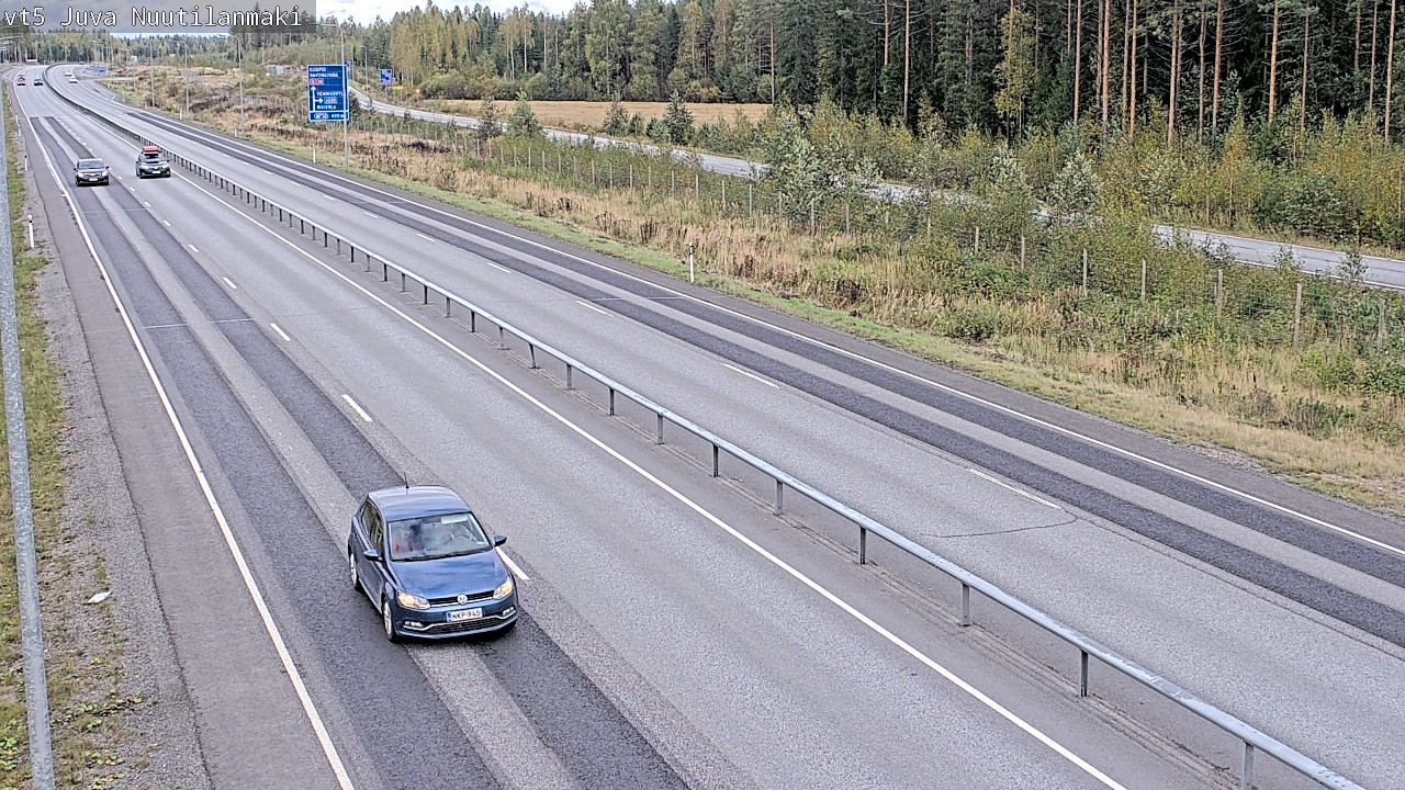 Kelikamerat Kuva Tie 5 Juva, Nuutilanmäki, Juva, Etelä-Savo