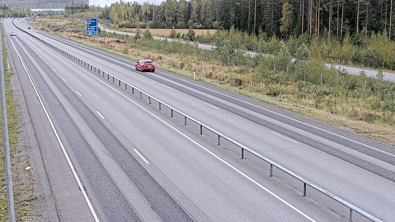 Kelikamerat Kuva Tie 5 Juva, Nuutilanmäki, Juva, Etelä-Savo
