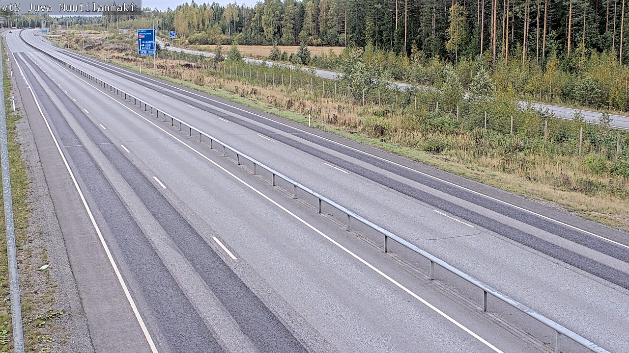Kelikamerat Kuva Tie 5 Juva, Nuutilanmäki, Juva, Etelä-Savo