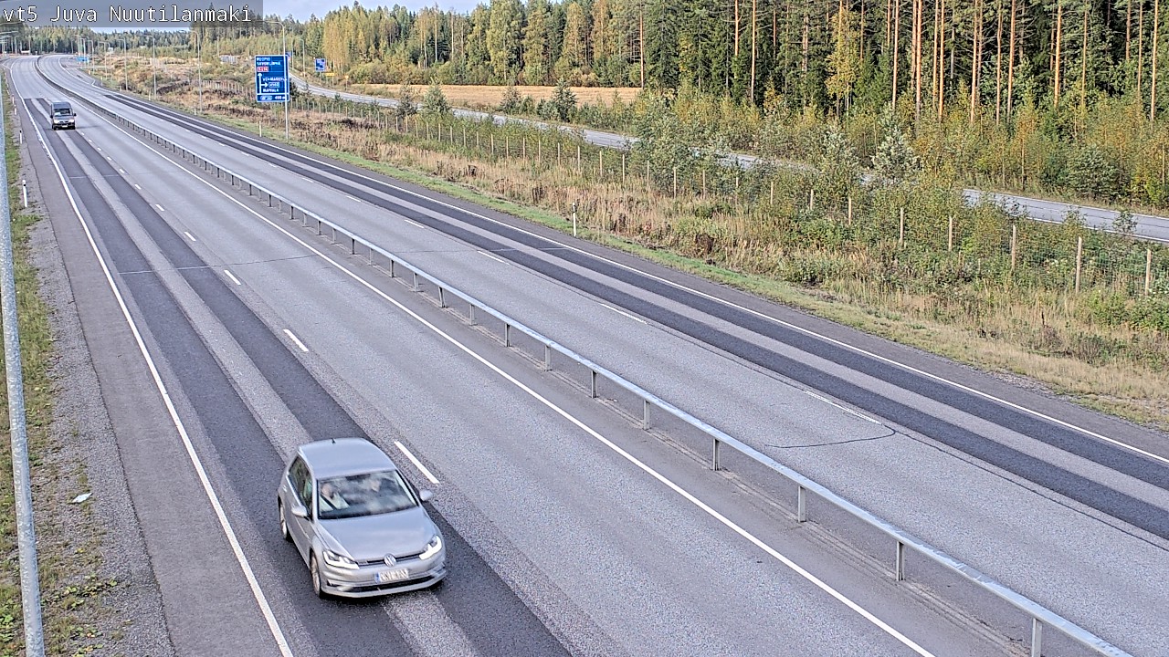 Kelikamerat Kuva Tie 5 Juva, Nuutilanmäki, Juva, Etelä-Savo