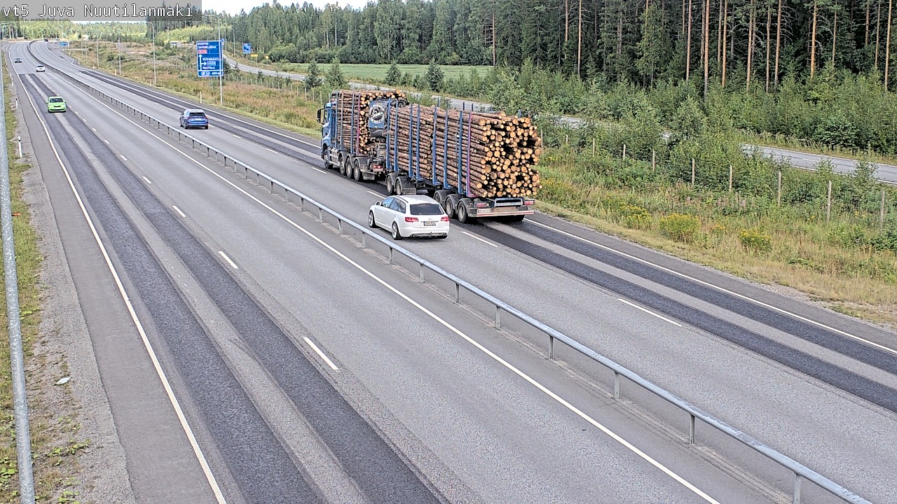 Kelikamerat Kuva Tie 5 Juva, Nuutilanmäki, Juva, Etelä-Savo