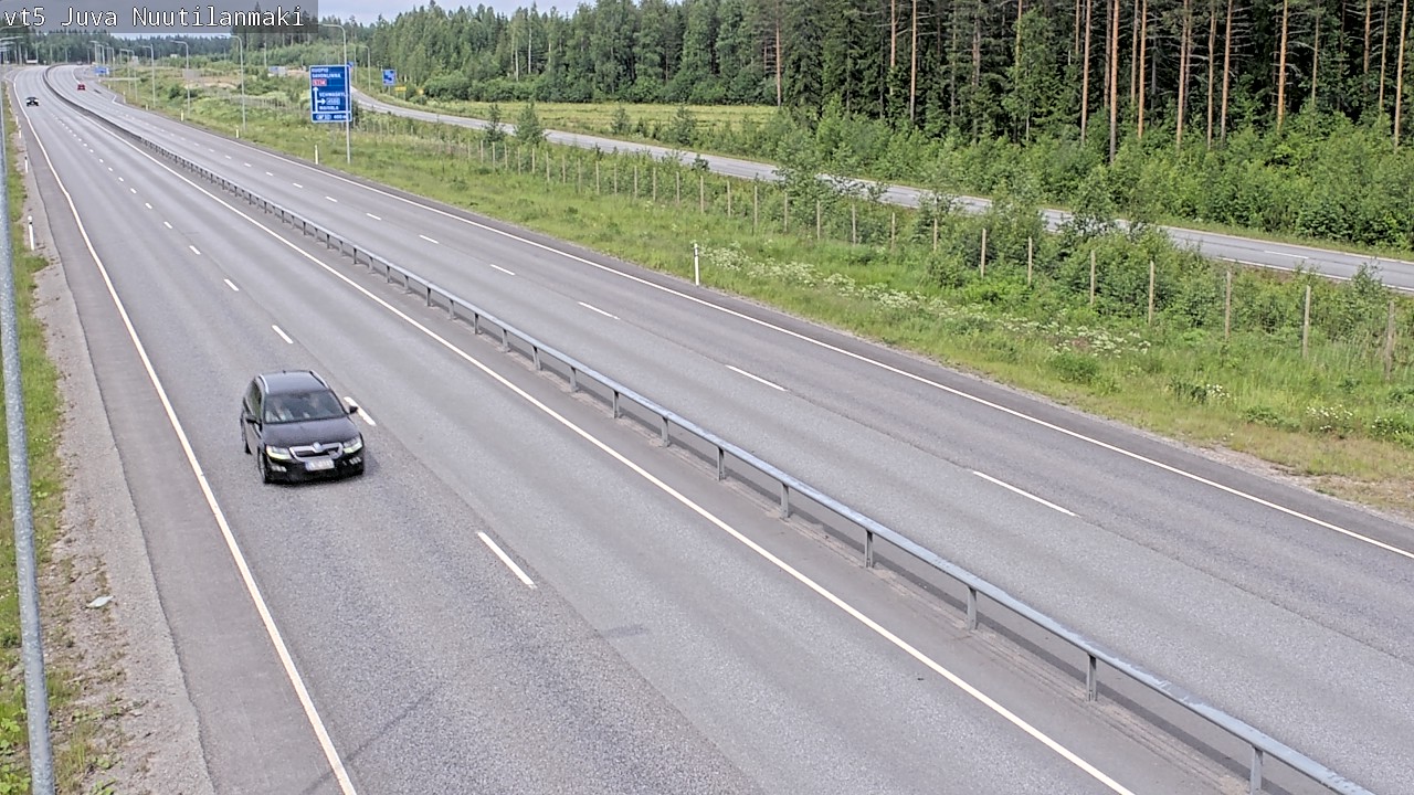 Kelikamerat Kuva Tie 5 Juva, Nuutilanmäki, Juva, Etelä-Savo