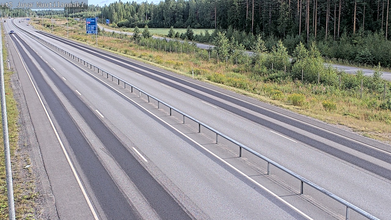 Kelikamerat Kuva Tie 5 Juva, Nuutilanmäki, Juva, Etelä-Savo