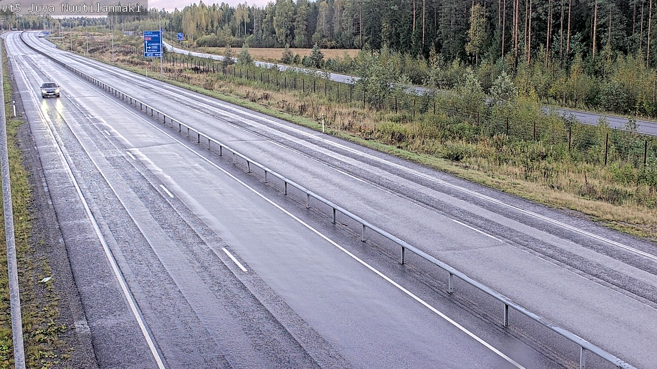 Kelikamerat Kuva Tie 5 Juva, Nuutilanmäki, Juva, Etelä-Savo