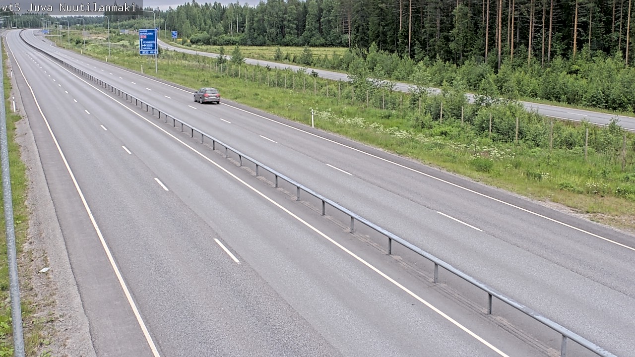 Kelikamerat Kuva Tie 5 Juva, Nuutilanmäki, Juva, Etelä-Savo