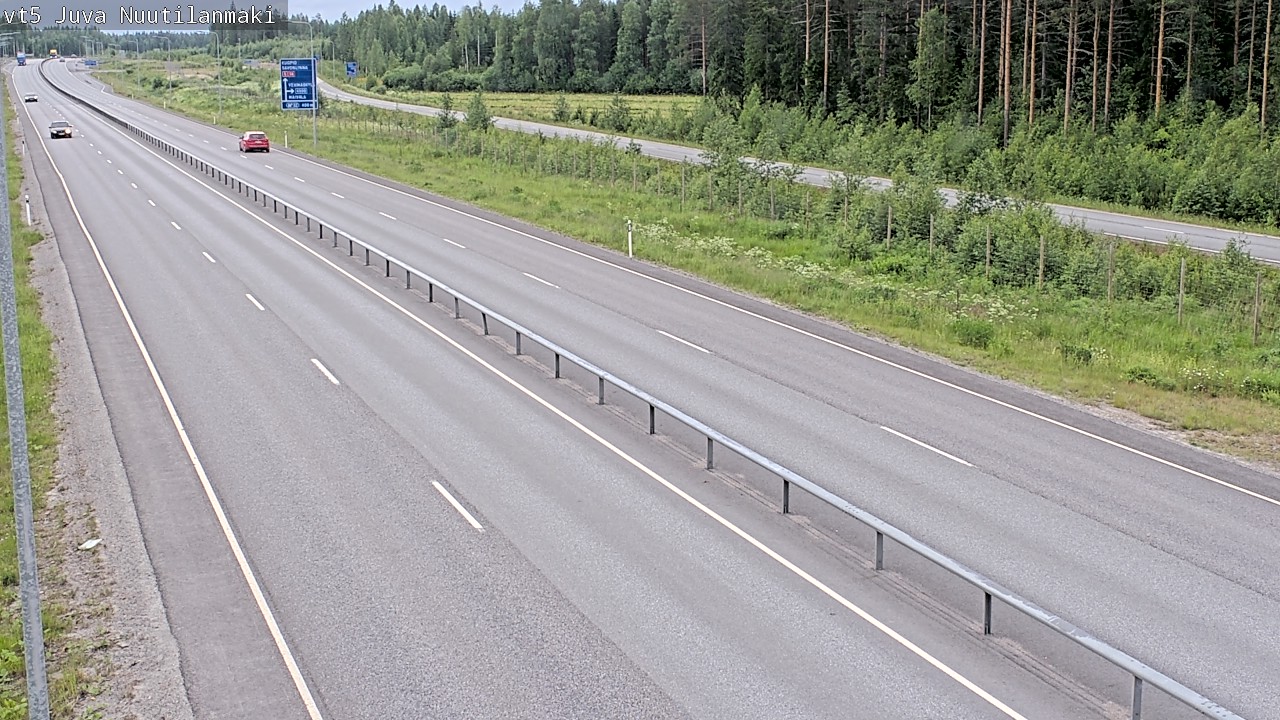 Kelikamerat Kuva Tie 5 Juva, Nuutilanmäki, Juva, Etelä-Savo