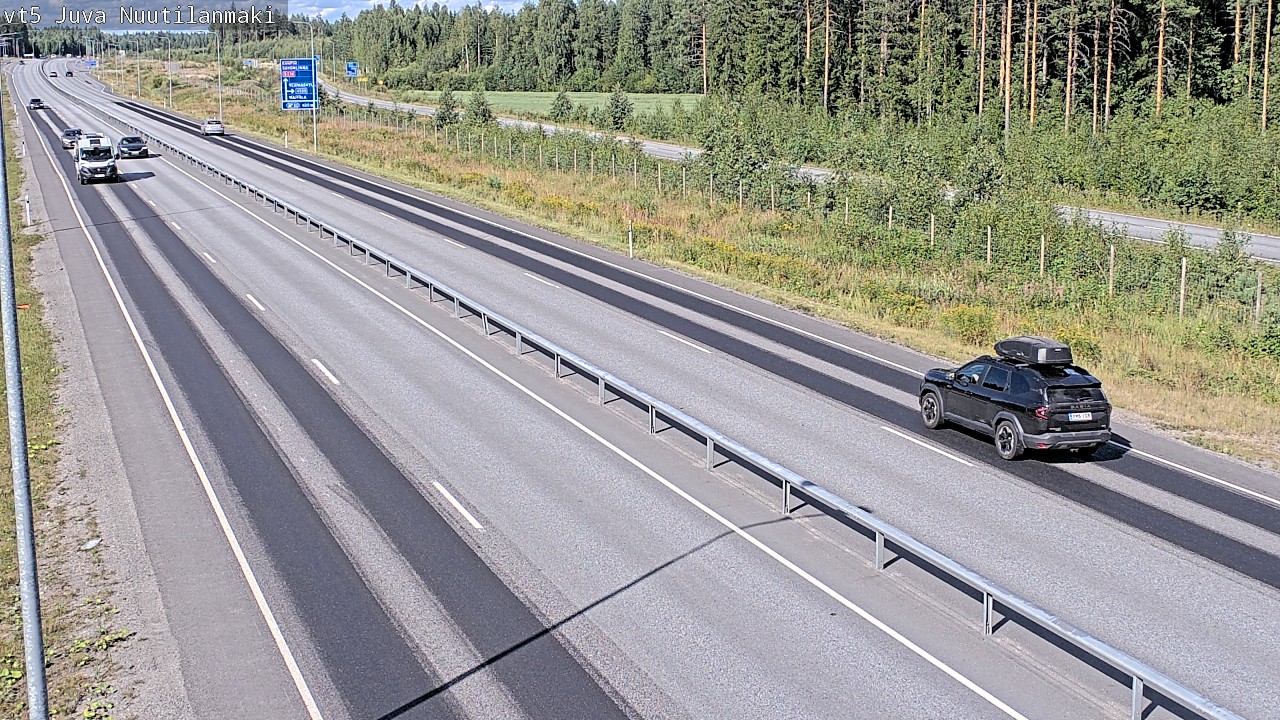 Kelikamerat Kuva Tie 5 Juva, Nuutilanmäki, Juva, Etelä-Savo