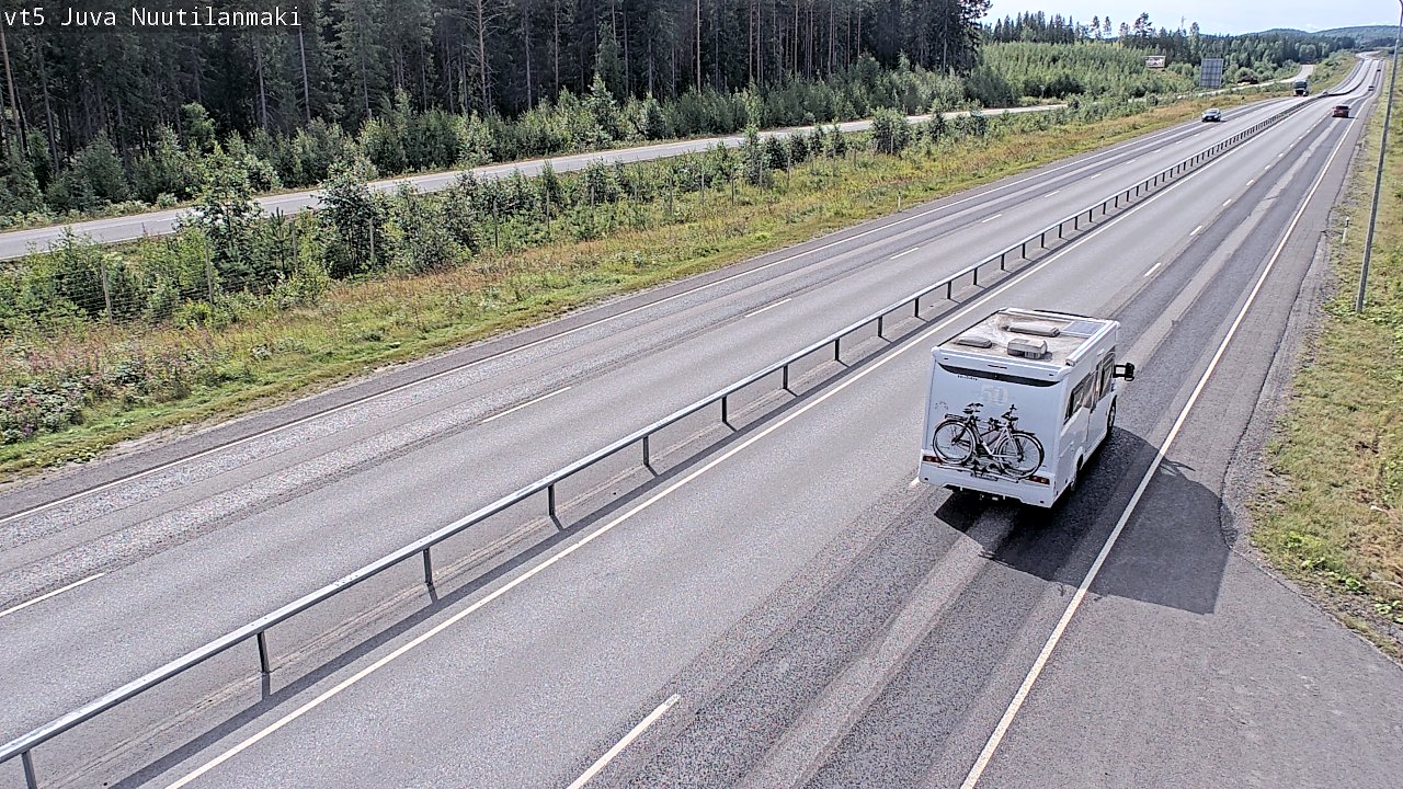 Kelikamerat Kuva Tie 5 Juva, Nuutilanmäki, Juva, Etelä-Savo