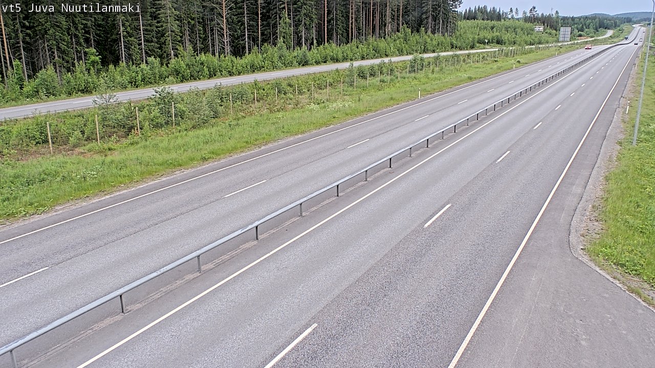 Kelikamerat Kuva Tie 5 Juva, Nuutilanmäki, Juva, Etelä-Savo