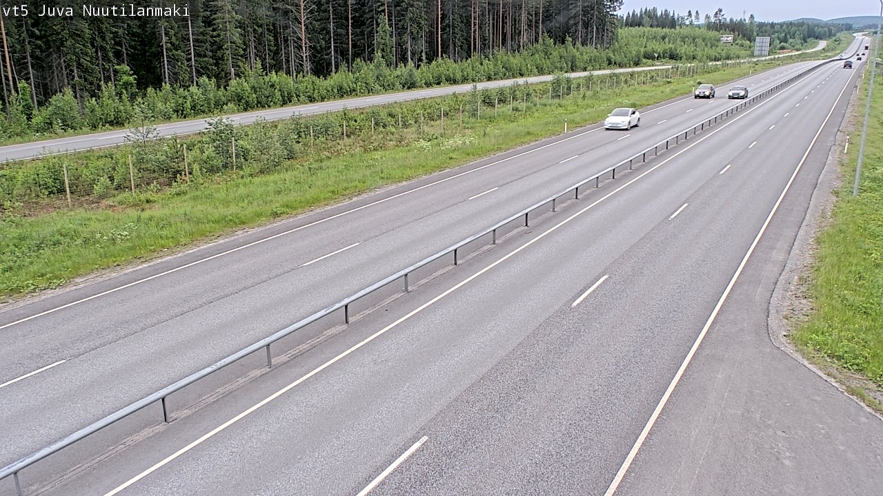 Kelikamerat Kuva Tie 5 Juva, Nuutilanmäki, Juva, Etelä-Savo