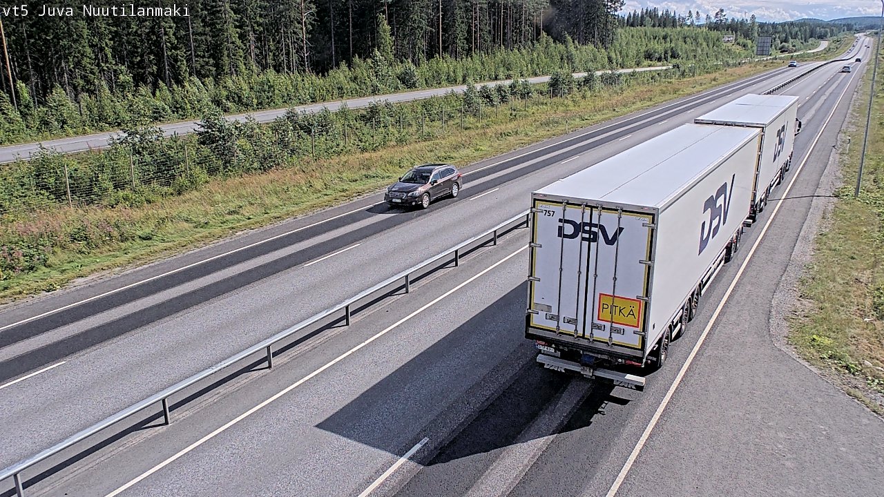 Kelikamerat Kuva Tie 5 Juva, Nuutilanmäki, Juva, Etelä-Savo