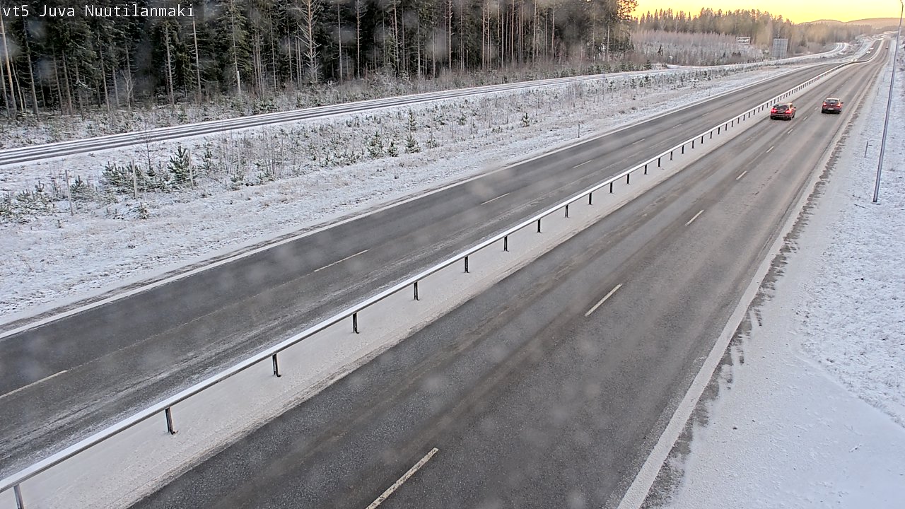 Kelikamerat Kuva Tie 5 Juva, Nuutilanmäki, Juva, Etelä-Savo