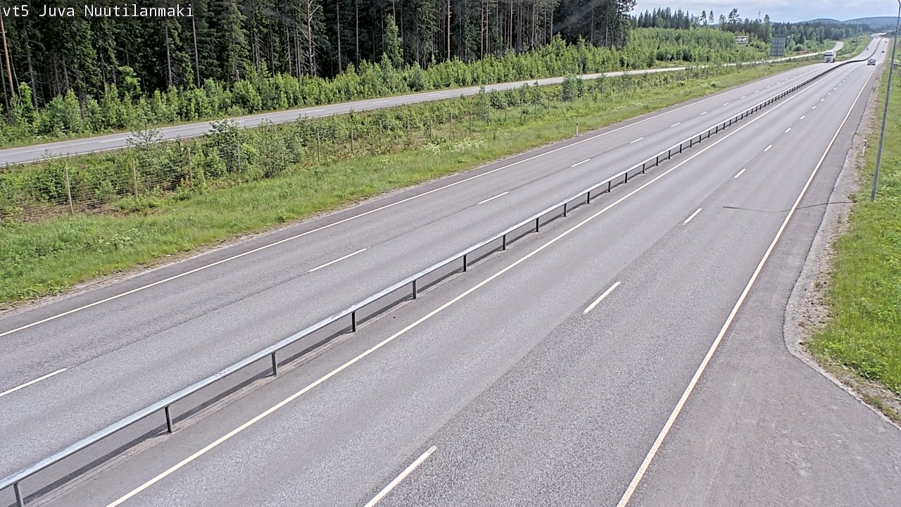 Kelikamerat Kuva Tie 5 Juva, Nuutilanmäki, Juva, Etelä-Savo