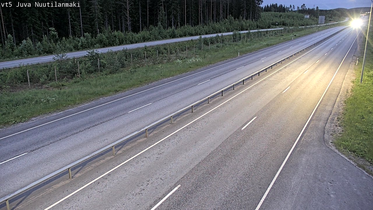 Kelikamerat Kuva Tie 5 Juva, Nuutilanmäki, Juva, Etelä-Savo