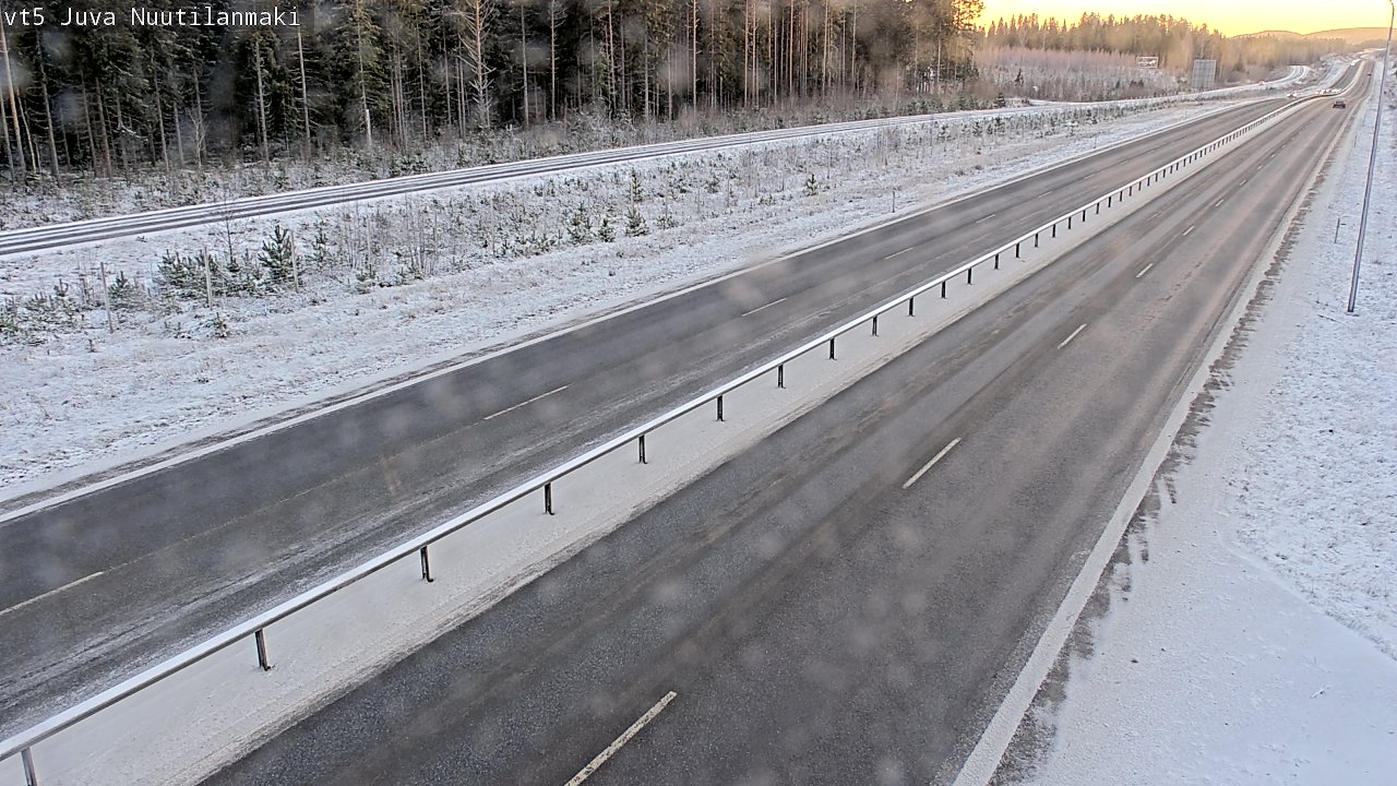 Kelikamerat Kuva Tie 5 Juva, Nuutilanmäki, Juva, Etelä-Savo
