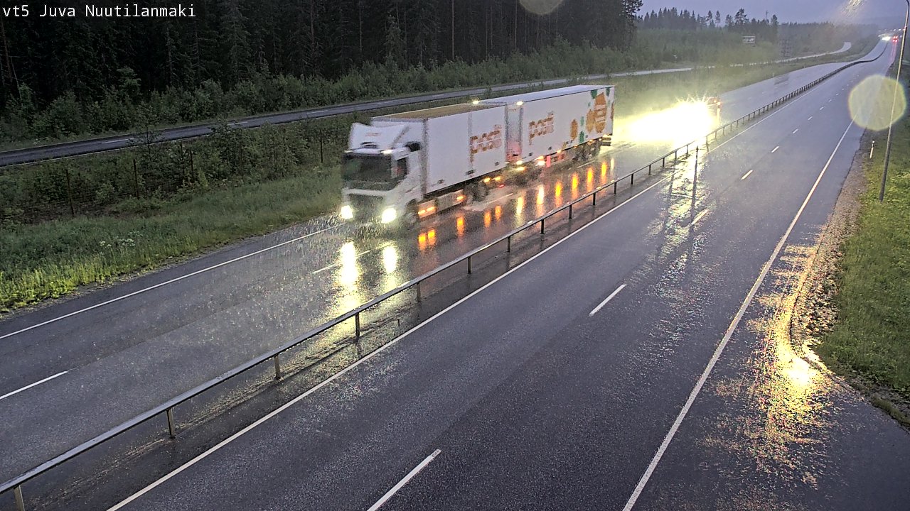 Kelikamerat Kuva Tie 5 Juva, Nuutilanmäki, Juva, Etelä-Savo