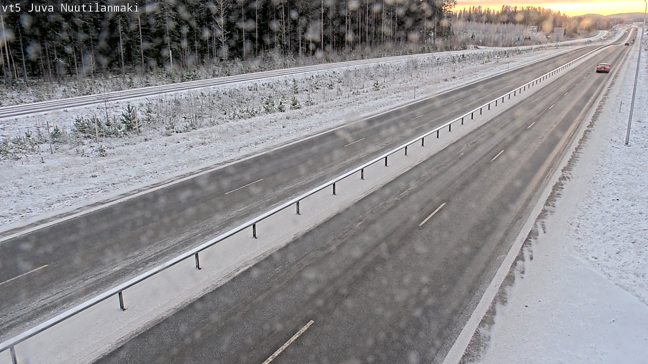 Kelikamerat Kuva Tie 5 Juva, Nuutilanmäki, Juva, Etelä-Savo