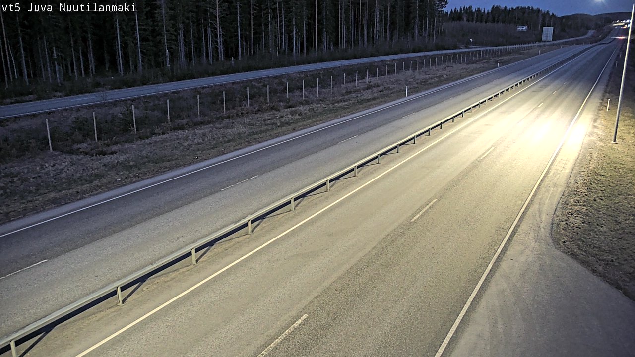 Kelikamerat Kuva Tie 5 Juva, Nuutilanmäki, Juva, Etelä-Savo