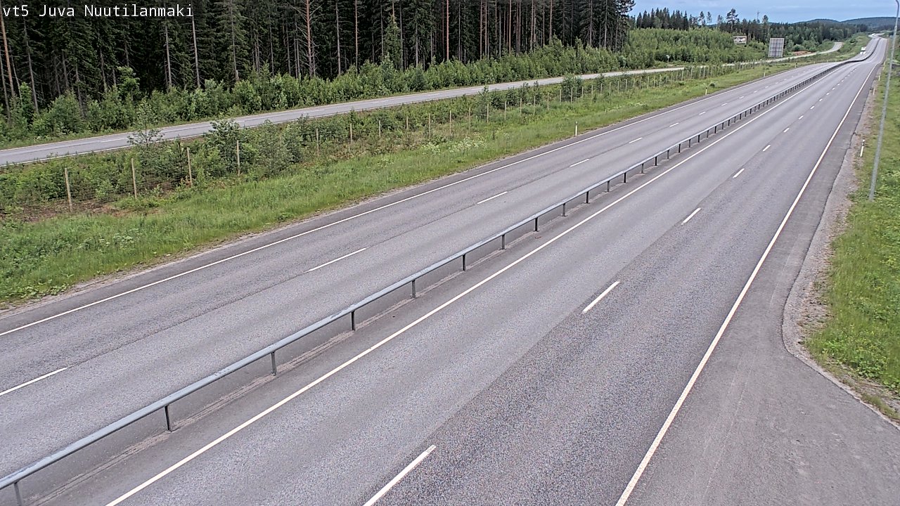 Kelikamerat Kuva Tie 5 Juva, Nuutilanmäki, Juva, Etelä-Savo