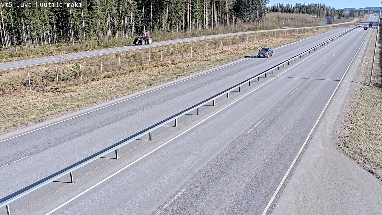Kelikamerat Kuva Tie 5 Juva, Nuutilanmäki, Juva, Etelä-Savo