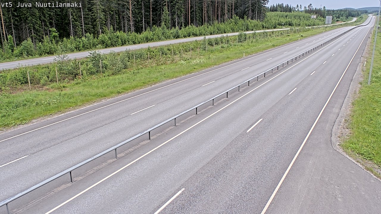 Kelikamerat Kuva Tie 5 Juva, Nuutilanmäki, Juva, Etelä-Savo
