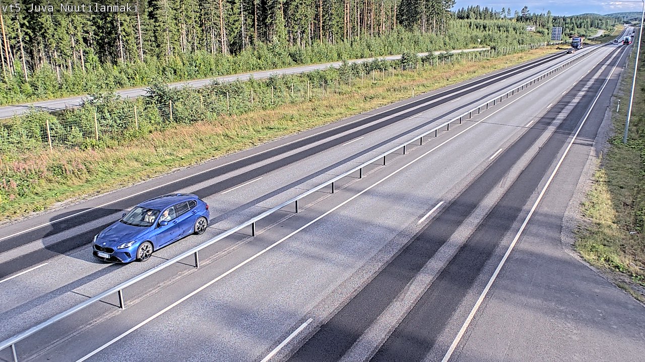 Kelikamerat Kuva Tie 5 Juva, Nuutilanmäki, Juva, Etelä-Savo