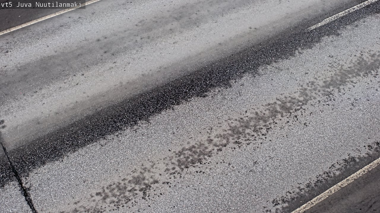 Weather Camera Image Väg 5 Juva, Nuutilanmäki, Juva, Etelä-Savo