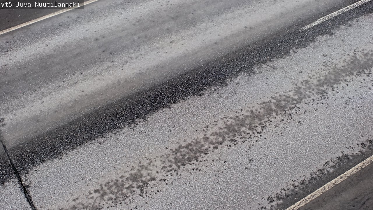 Weather Camera Image Väg 5 Juva, Nuutilanmäki, Juva, Etelä-Savo