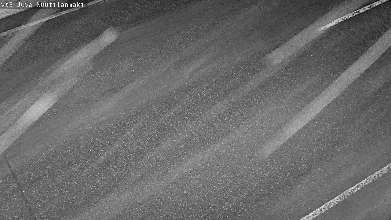 Weather Camera Image Väg 5 Juva, Nuutilanmäki, Juva, Etelä-Savo