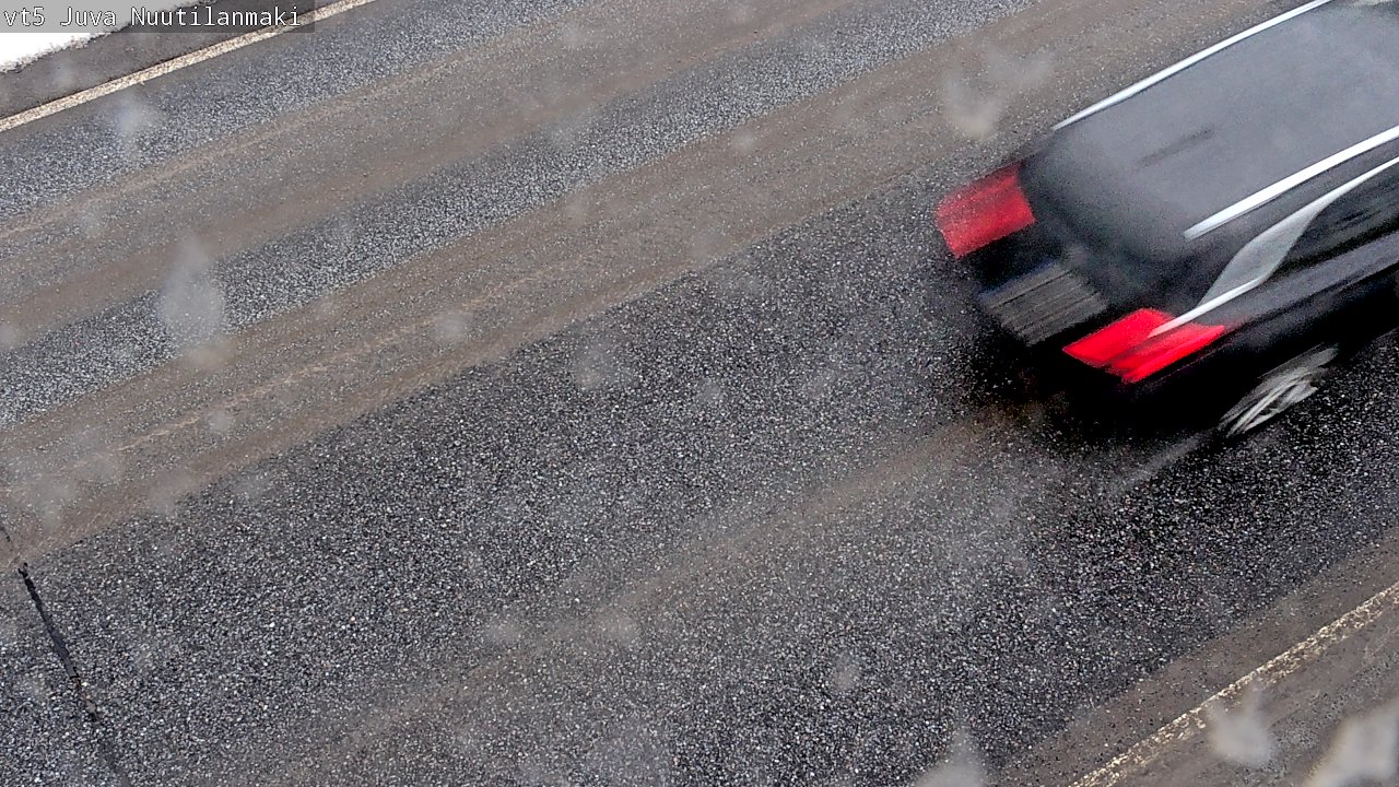 Weather Camera Image Väg 5 Juva, Nuutilanmäki, Juva, Etelä-Savo