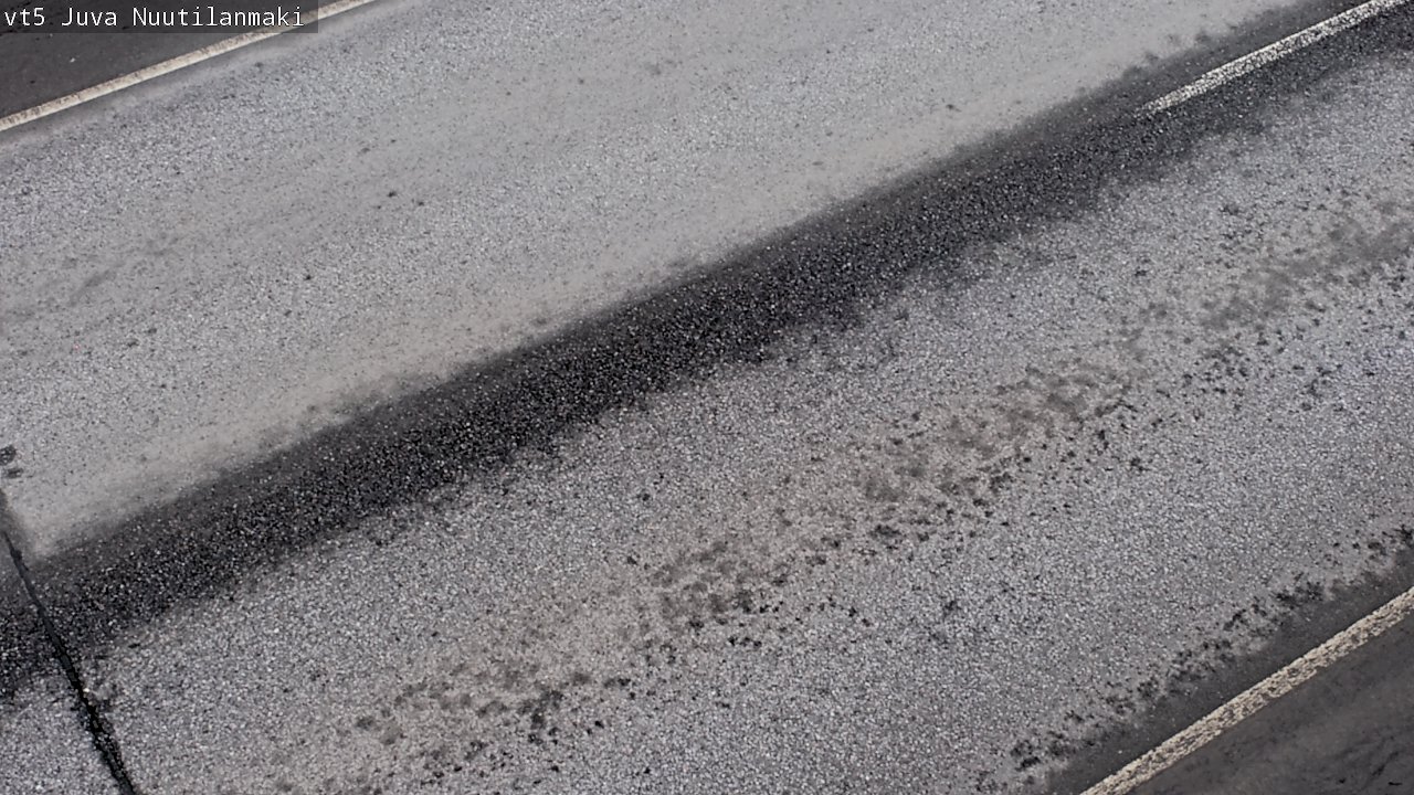 Weather Camera Image Road 5 Juva, Nuutilanmäki, Juva, Etelä-Savo