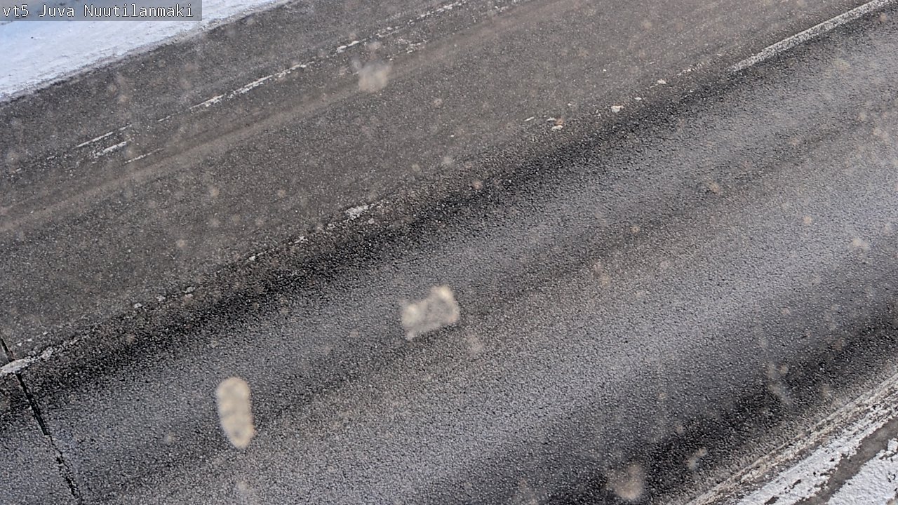 Weather Camera Image Road 5 Juva, Nuutilanmäki, Juva, Etelä-Savo