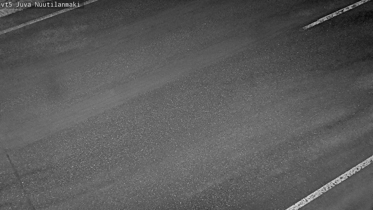 Weather Camera Image Väg 5 Juva, Nuutilanmäki, Juva, Etelä-Savo