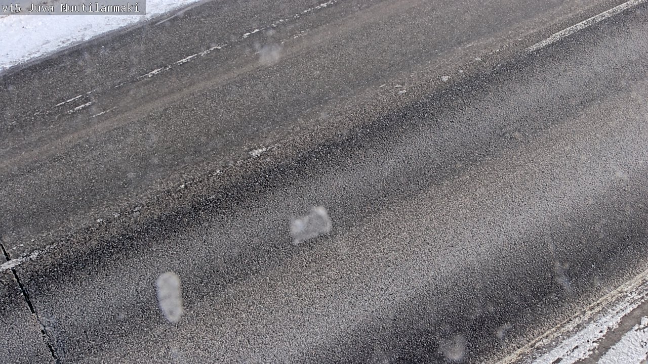 Weather Camera Image Road 5 Juva, Nuutilanmäki, Juva, Etelä-Savo
