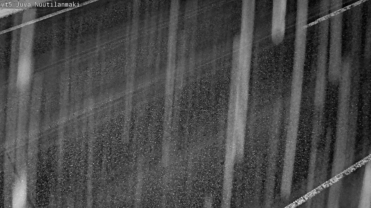 Weather Camera Image Väg 5 Juva, Nuutilanmäki, Juva, Etelä-Savo