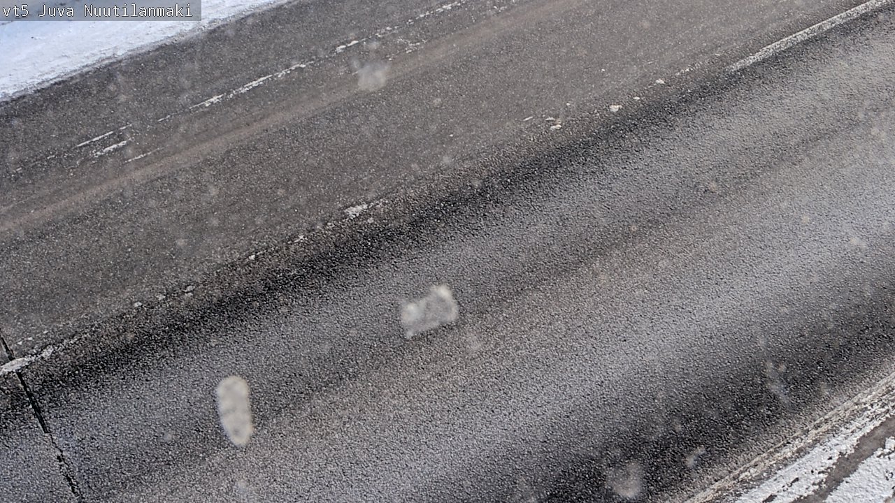 Weather Camera Image Road 5 Juva, Nuutilanmäki, Juva, Etelä-Savo
