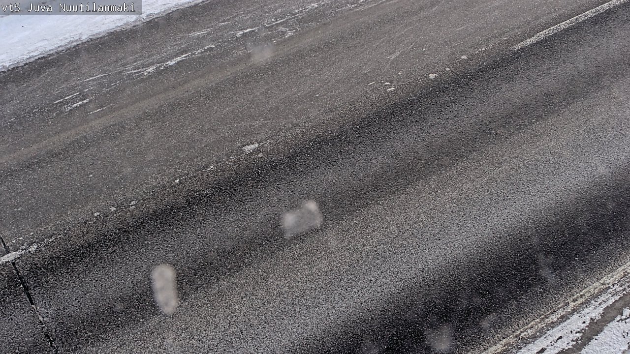 Weather Camera Image Road 5 Juva, Nuutilanmäki, Juva, Etelä-Savo