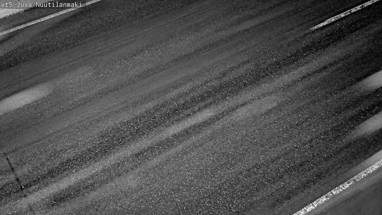 Weather Camera Image Väg 5 Juva, Nuutilanmäki, Juva, Etelä-Savo