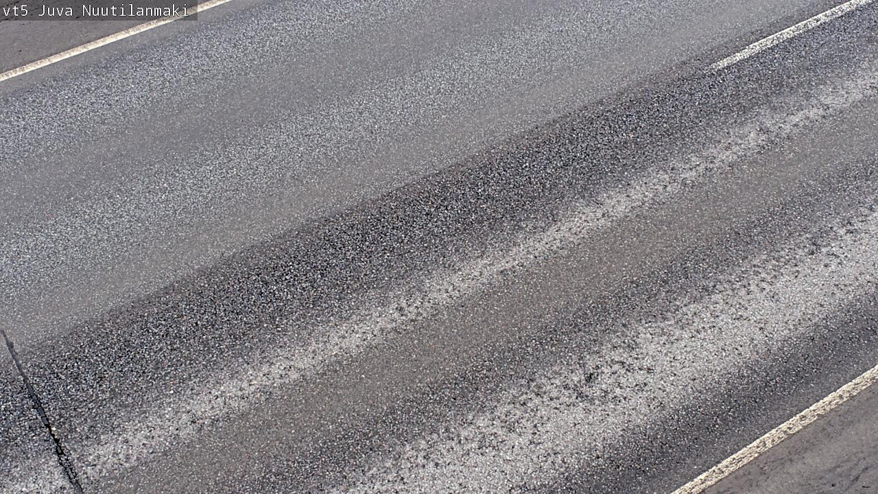 Weather Camera Image Road 5 Juva, Nuutilanmäki, Juva, Etelä-Savo