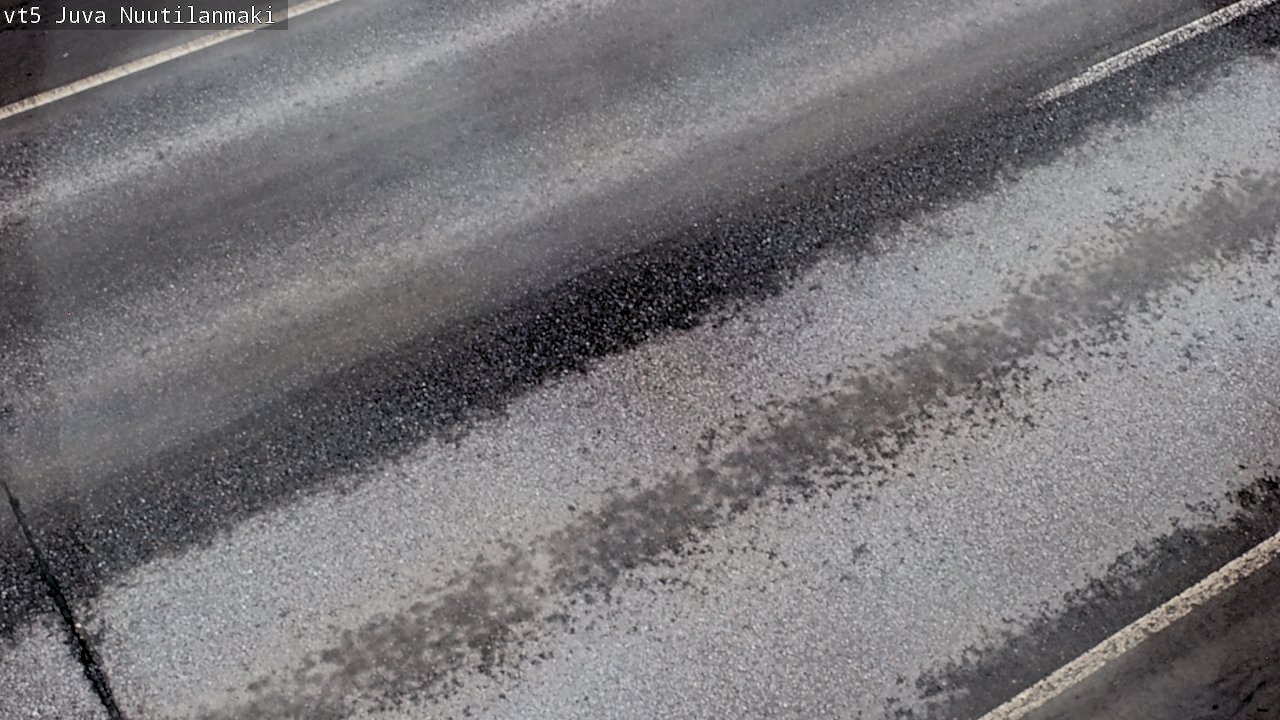 Weather Camera Image Väg 5 Juva, Nuutilanmäki, Juva, Etelä-Savo