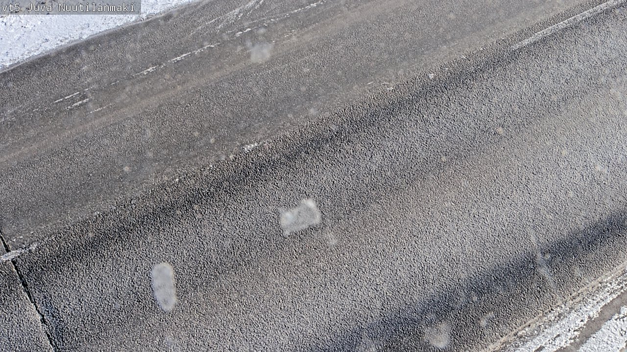 Weather Camera Image Road 5 Juva, Nuutilanmäki, Juva, Etelä-Savo