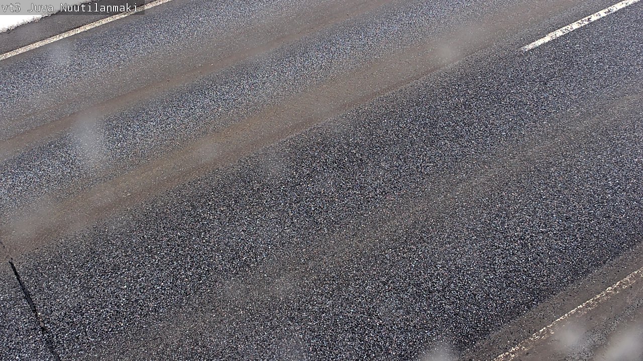 Weather Camera Image Väg 5 Juva, Nuutilanmäki, Juva, Etelä-Savo