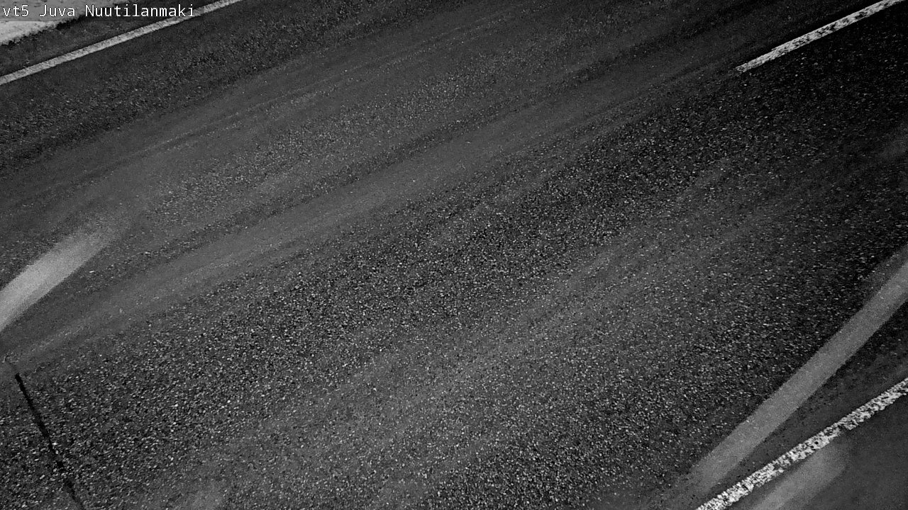 Weather Camera Image Väg 5 Juva, Nuutilanmäki, Juva, Etelä-Savo
